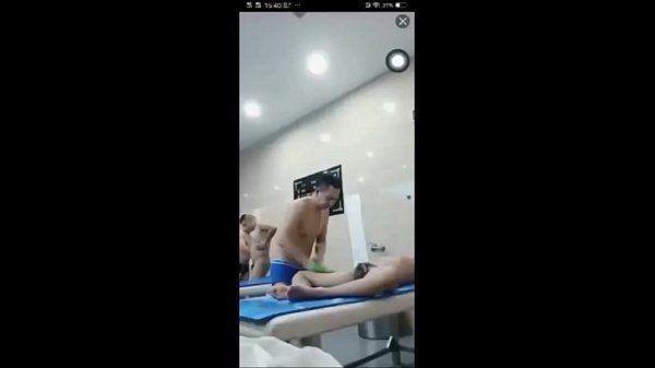 ASIAN EROTIC MASSAGE IN SAUNA, young Asian gay