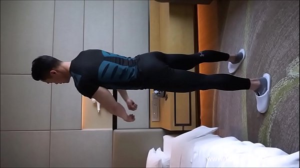 Asian Muscle Jock Gets Naked, Asian gay sex