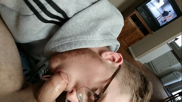 Bi teen sucking a friend’s dad’s dick