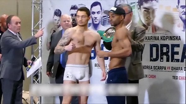 Boxers’ Naked Weigh-ins