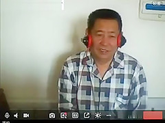 Chinese old man cum
