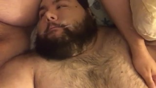 Chubby Bear Gets Facial