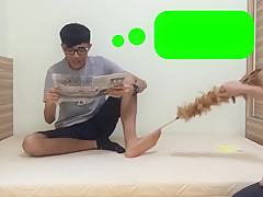Hong Kong Boys Tickling Each Others Feet, Asian gay porn