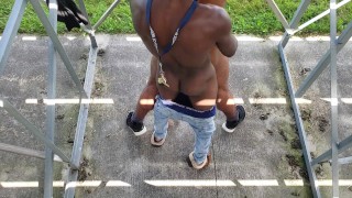 Straight College Football Jock Fucks Me Raw Under Bleachers