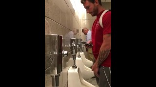 Urinal Spy (446) Big Dick Big Piss