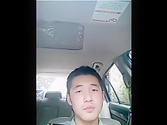 Chinese Cop Shows His Boner