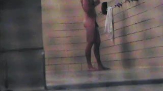 College showers (swimmers)