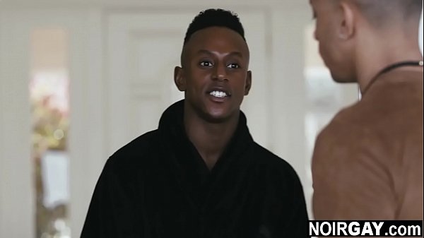 Gay escort fucks a black straight guy’s anal hole – first time gay sex