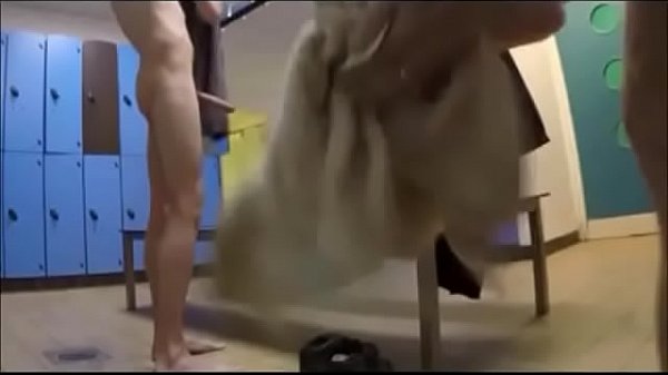 Gym public shower erection hidden cam