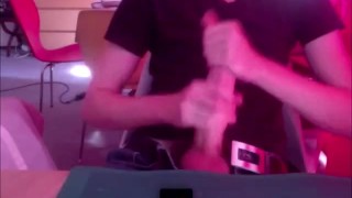 Massive cock on a white boy