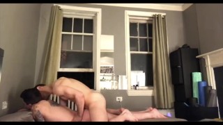 Roommates decide to fuck passionately all night