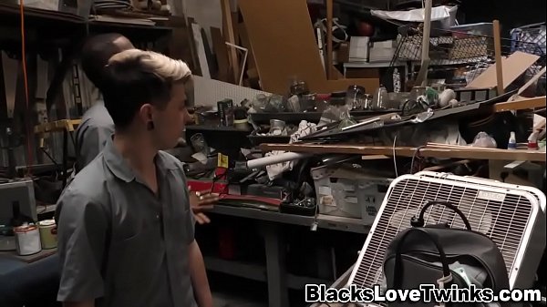 Black amateur plows twink