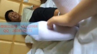 Chinese Cute Boy got tickled 01, young Asian gay couple porn