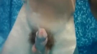 cum shots under water