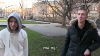 CZECH HUNTER 341, young Bareback gay porn