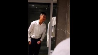 播音系直男飞机骚话（1）Chinese hot guy with dirty talk(1)