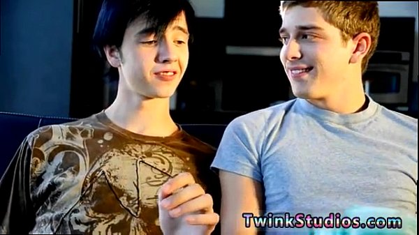 Emo boys gay twink movies Levon and Aidan enjoy seeing gay porn