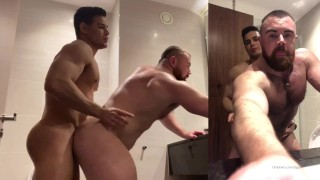 Paul Mcnulty and Rico Marlon, Bareback first time gay sex