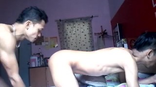 PnP chemfun Malaysian twink barefuck (Part 2), Bareback gay movies