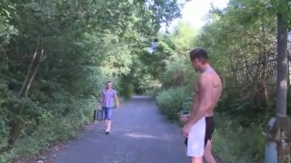 Raw Sex in a Public Park 1