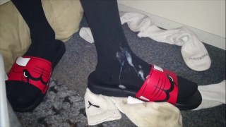 Socks + Cum Compilation