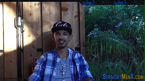 Straight twink toys cock