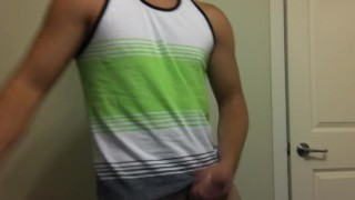 Tank-Top Masterbate