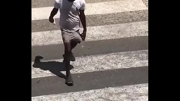 Vergudo en la calle.