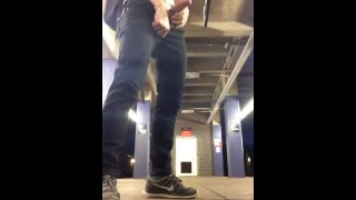 Boy Huge cum school ground