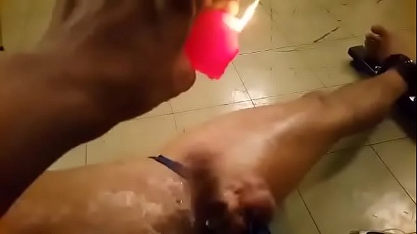 candle wax on slave