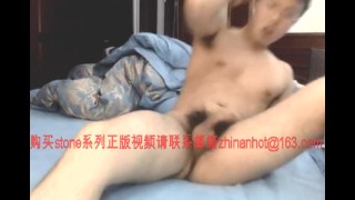 Chinese Handsome 189, young Asian gay cumshot