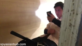 Handsome Chinese Man Masturbate, gay daddy Asian