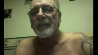 Older Male Masturbates On Cam