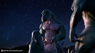 T-Rex Sex, best Bareback gay porn
