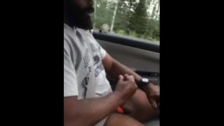 cuming while driving