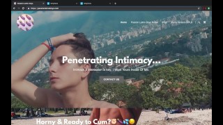 PLB05 Colombian Venezuelan Ale Lio self suck jerking off & BDSM in part 2