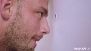 Kit Fucks Damon During His Layover Time, gay gaping porn