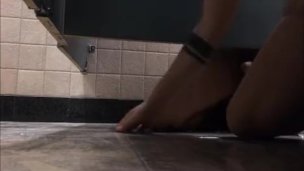 Public Washroom Exhibitionist Sex