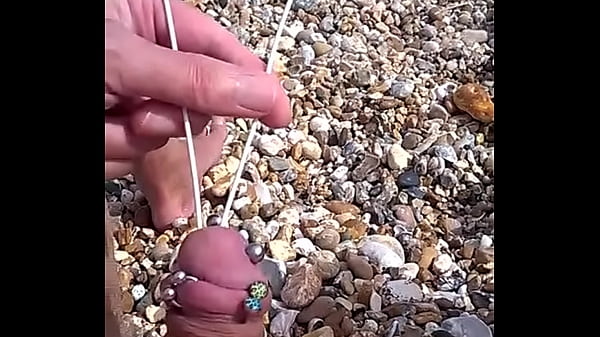 sounding on the beach