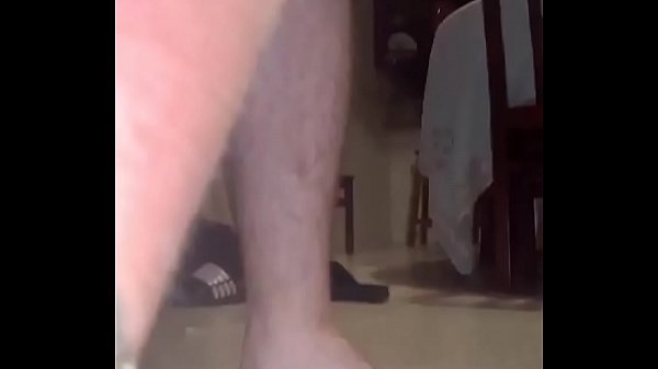 Anal gape solo with dildo