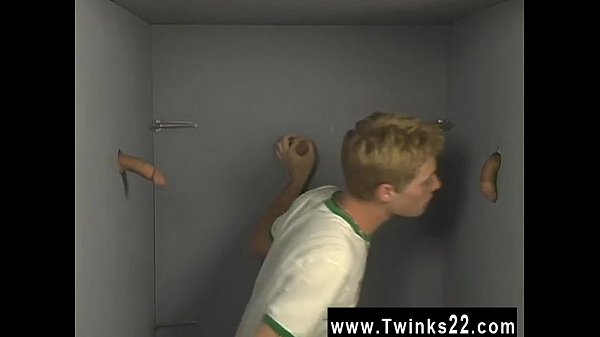 Gay porn The glory hole cell is back