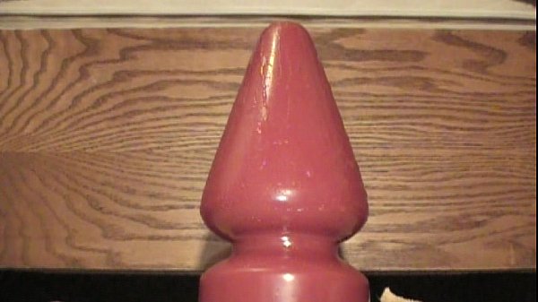 huge red toy gaping ass