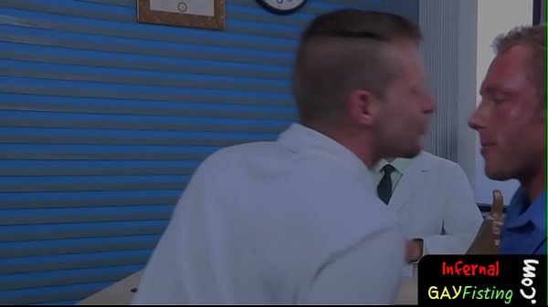 Buff dominant stud gets his ass stretched