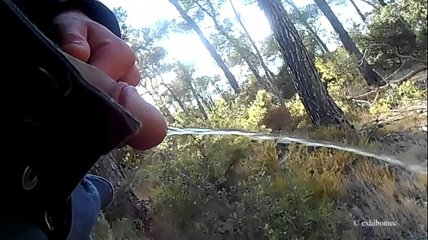 Exhib outdoor for Pissing handjob ass dick