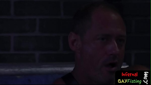 Horny bear rammed by bdsm cock