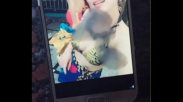 Cute young Chinese babe gets cum, part 2