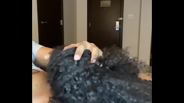 Curly Head Baddie Let’s Fan Face Fuck